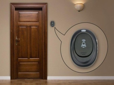 Aplicaci&oacute;n del m&oacute;dulo inal&aacute;mbrico en la escena del timbre.