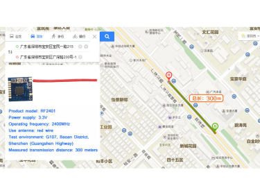 Prueba de distancia de transmisi&oacute;n real del m&oacute;dulo nRF24L01+