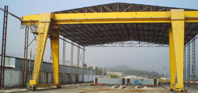 Aplicación de módulo inalámbrico en grúa.