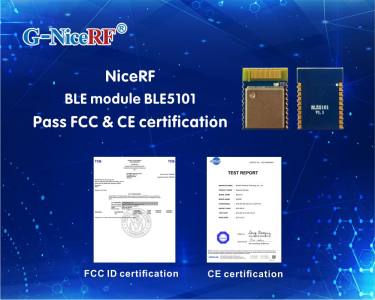 M&oacute;dulo NiceRF BLE BLE 5101 Pasa la certificaci&oacute;n FCC y CE