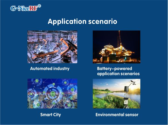 El módulo LLCC68 LoRa LoRa-CC68-X1 es adecuado para escenarios de aplicaciones de IoT y alimentadas por batería.