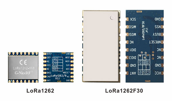 Módulo LoRa LoRa1262 y LoRa1262F30