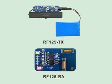 Prueba de distancia RF125 del m&oacute;dulo transceptor de datos y despertador inal&aacute;mbrico por aire de 125 KHz