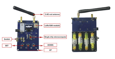 Tutorial de funci&oacute;n de placa de demostraci&oacute;n de rango de m&oacute;dulo SX1280 LoRa