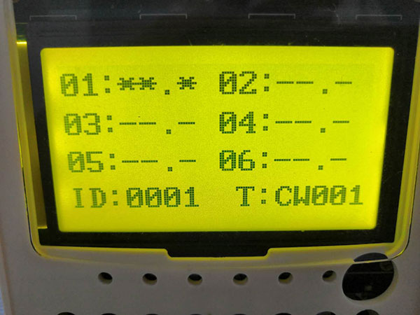 Sistema de monitoreo de sensores: falla de comunicación