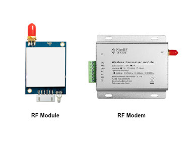 C&oacute;mo elegir la interfaz del m&oacute;dulo rf