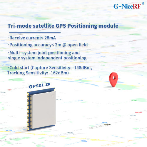 Nuevo: Mini m&oacute;dulo GPS satelital trimodo de baja corriente, alta sensibilidad y alta precisi&oacute;n GPS01-ZK