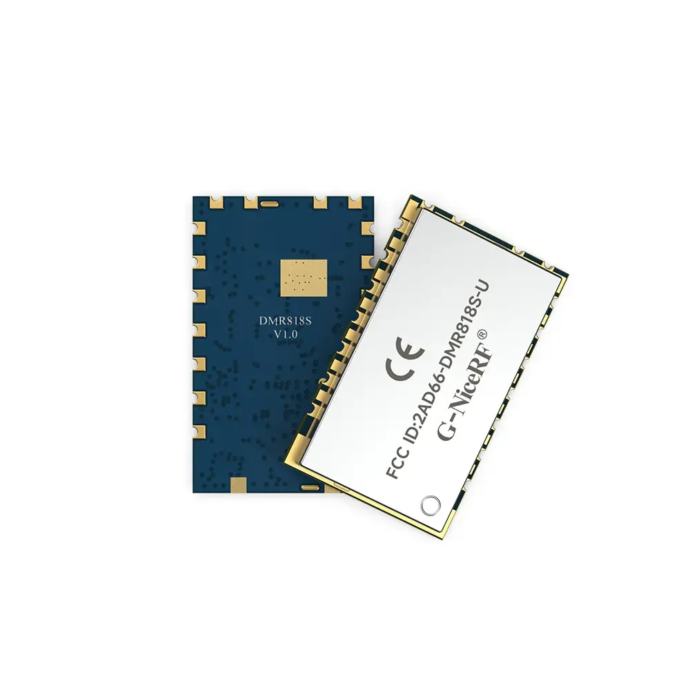 DMR818S-U: M&oacute;dulo walkie-talkie DMR Tier II AMBE++ con certificaci&oacute;n FCC ID y CE RED