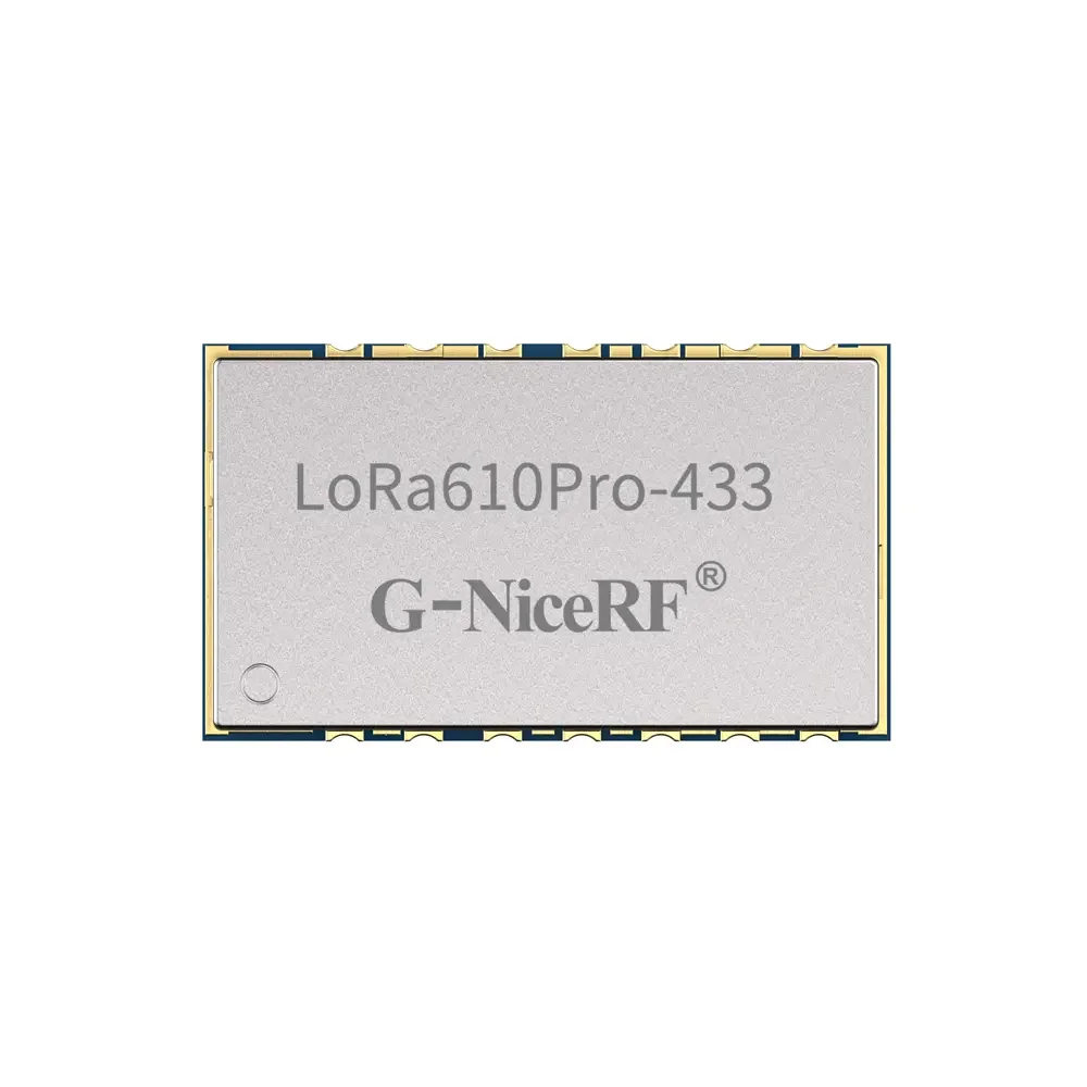LoRa610Pro: M&oacute;dulo LoRa UART integrado de tama&ntilde;o peque&ntilde;o de 100 mW con certificaci&oacute;n KC/ANATEL y protecci&oacute;n ESD.
