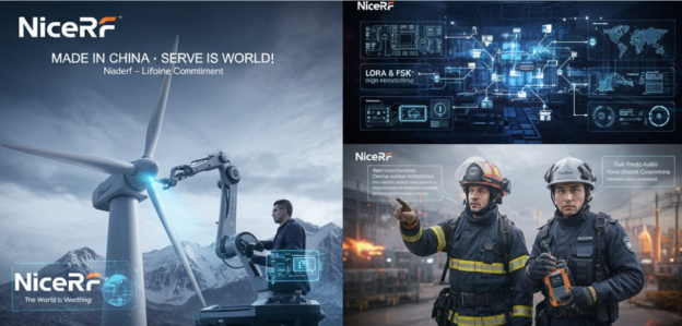 Una vista panorámica de CHTF 2025 con la marca NiceRF.