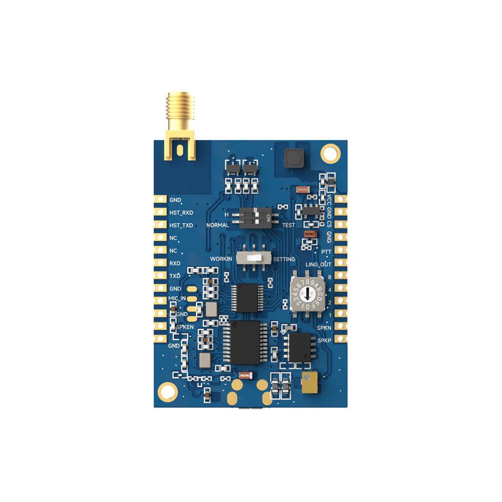 DMR828S: M&oacute;dulo walkie-talkie DMR Tier II de 2 W con AMBE++