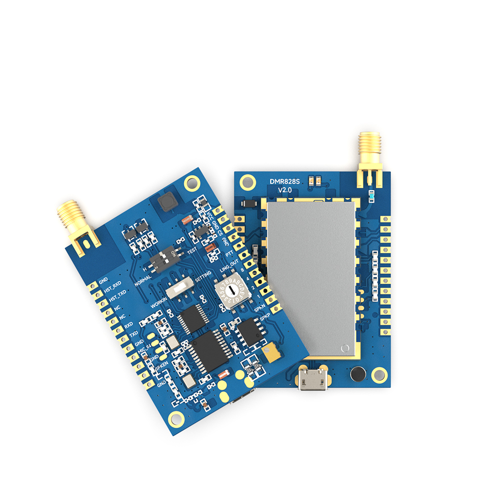 DMR828S: M&oacute;dulo walkie-talkie DMR Tier II de 2 W con AMBE++