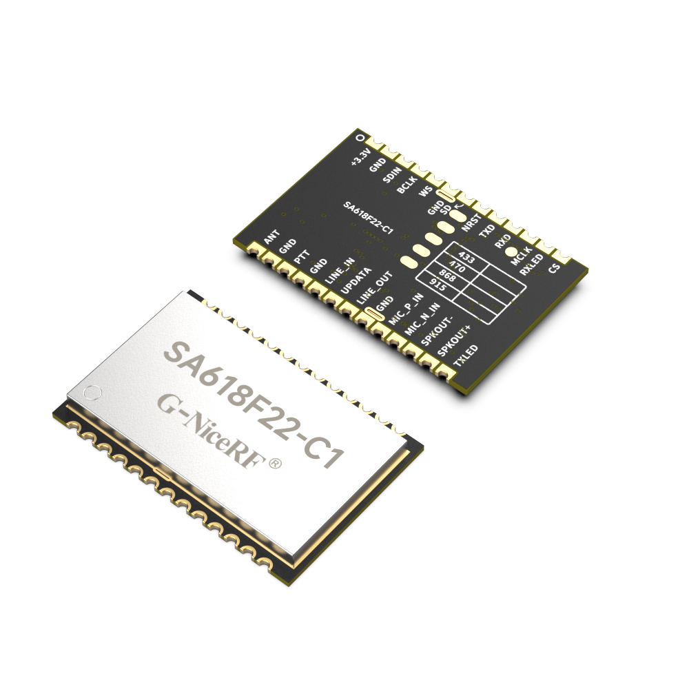 Nuevo producto: M&oacute;dulo de intercomunicaci&oacute;n de audio Full-Duplex de pr&oacute;xima generaci&oacute;n SA618F22-C1