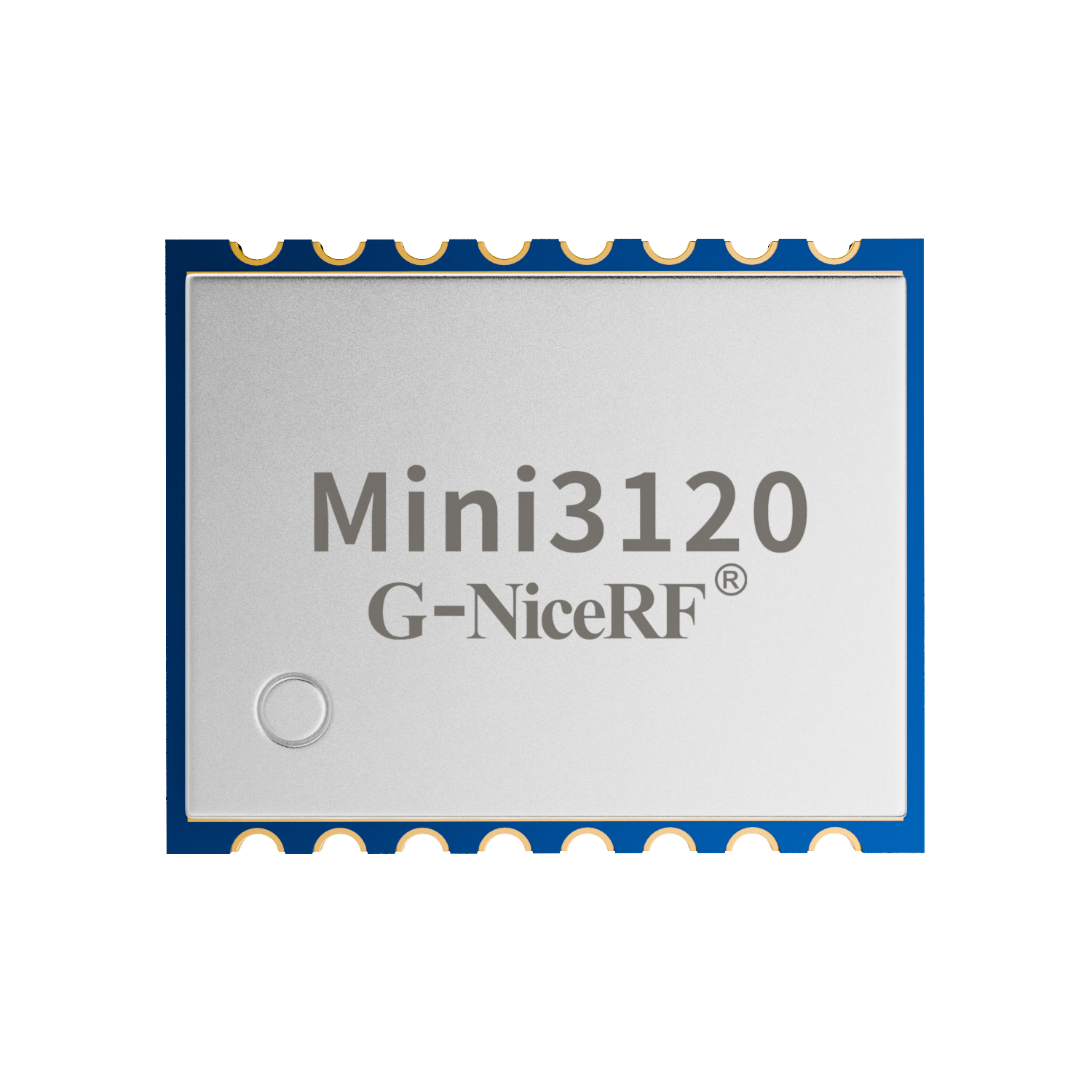 Mini3120: m&oacute;dulo transceptor inal&aacute;mbrico de 100 mW. Tama&ntilde;o ultracompacto.