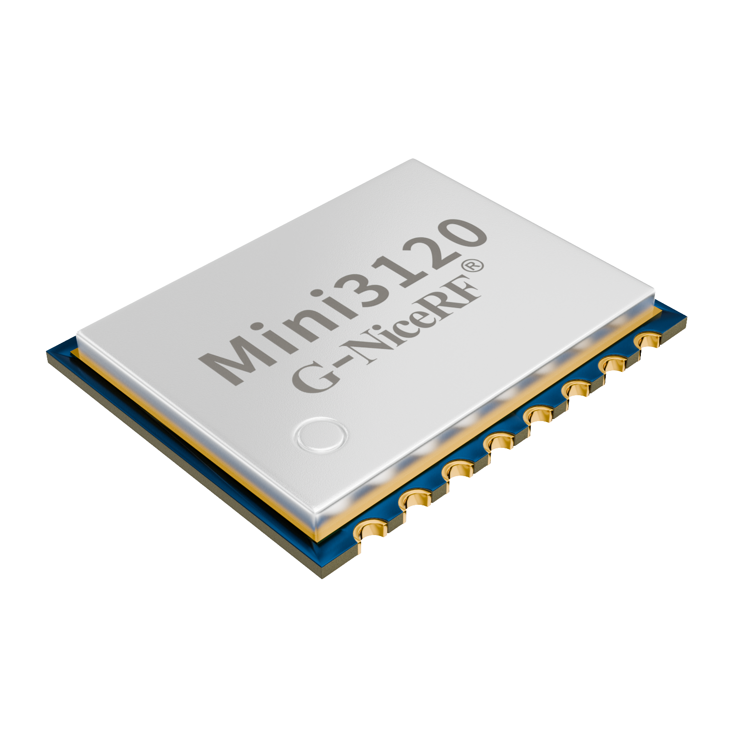 Mini3120: m&oacute;dulo transceptor inal&aacute;mbrico de 100 mW. Tama&ntilde;o ultracompacto.